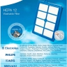Фильтр для пылесоса Electrolux, Philips, AEG - EFH12 HEPA 12 , арт. 900 195 119/4 модели
