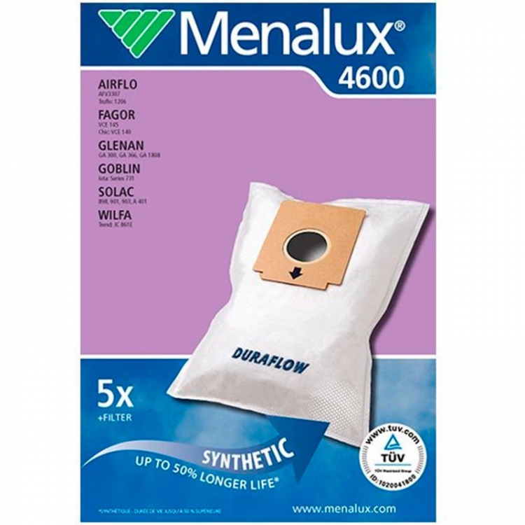 Мешки для пылесоса VAX MOJO, Menalux 4600, арт. 4600