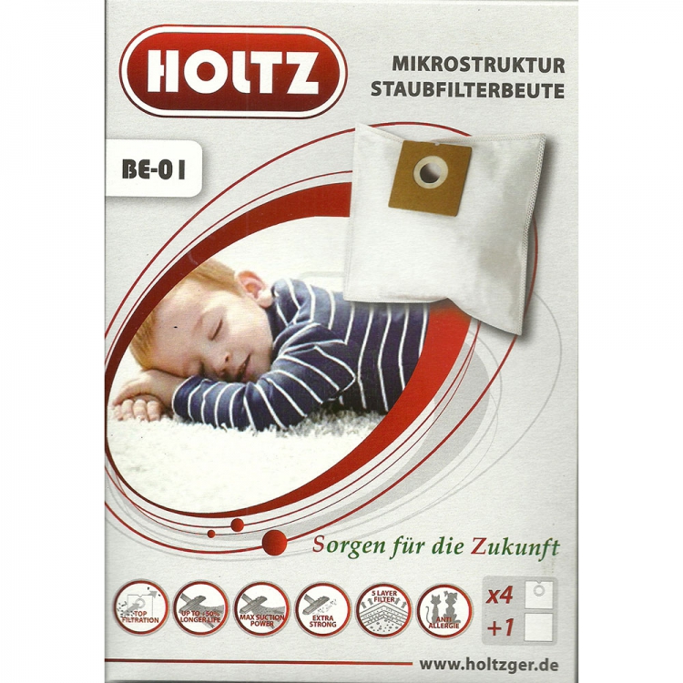 Мешки пылесборники Holtz BE-01 для пылесосов Bork и Zelmer 
