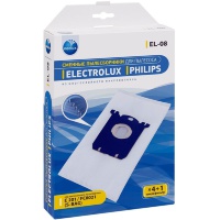 Мешки S-bag для пылесоса Electrolux, Philips, арт. EL-08