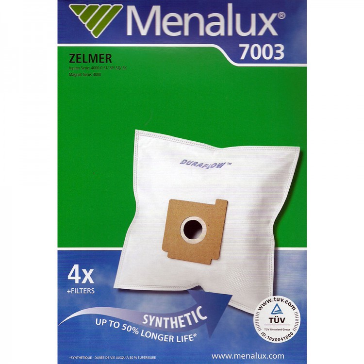 Мешки пылесборники для пылесоса Zelmer. Menalux 7003